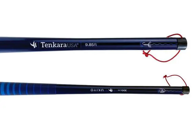 Alt view image 5 of 7 - Fly Fishing Ukiyo Rod with Case, Super Compact All-Around for Small & Medium Fish - Ultra-Portable, Carbon Fiber, Lightweight (9ft10in - 300cm)