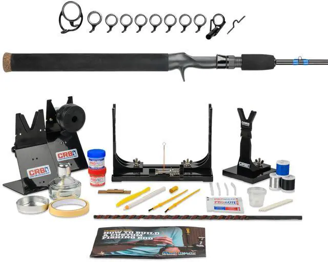 Main image of All-in-One Fishing Rod Building Kit with Tools, Components, and Supplies