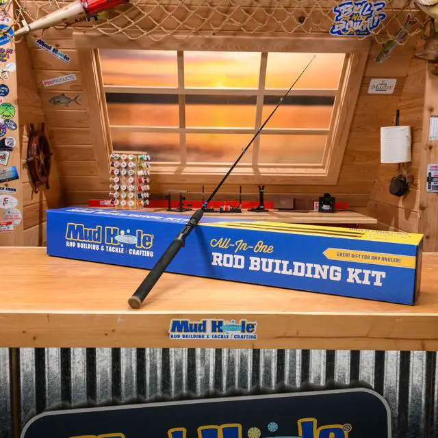 Alt view image 7 of 7 - All-in-One Fishing Rod Building Kit with Tools, Components, and Supplies