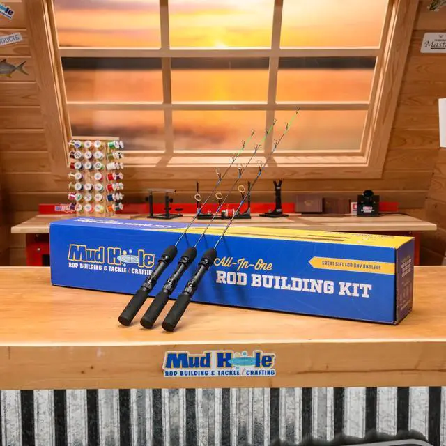 Alt view image 7 of 7 - All-in-One Fishing Rod Building Kit with Tools, Components, and Supplies