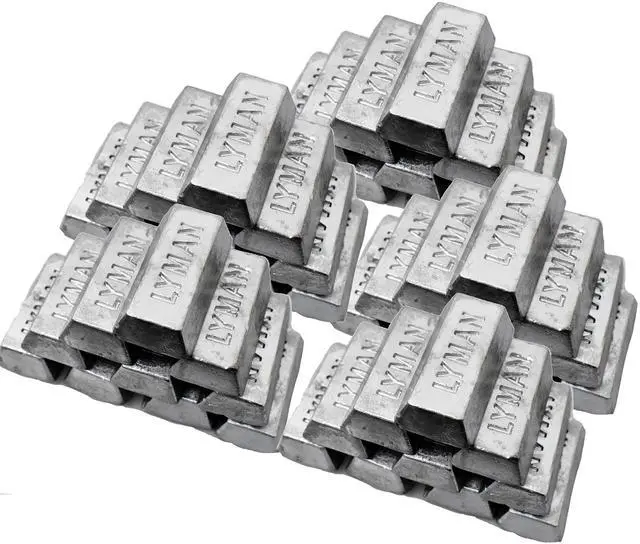 Main image of Lyman 1+ Pound Lead INGOTS, Fishing Weights,SINKERS OR Bullets Lead Casting