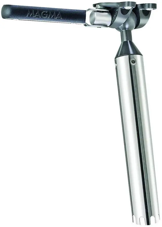 Main image of T10-355 LeveLock Rod Holder Boat Grill Mount, Stainless Steel