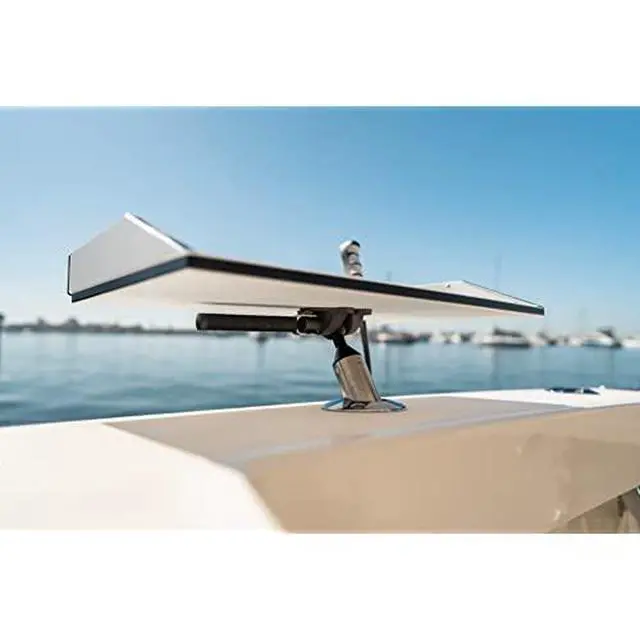 Alt view image 2 of 7 - T10-355 LeveLock Rod Holder Boat Grill Mount, Stainless Steel