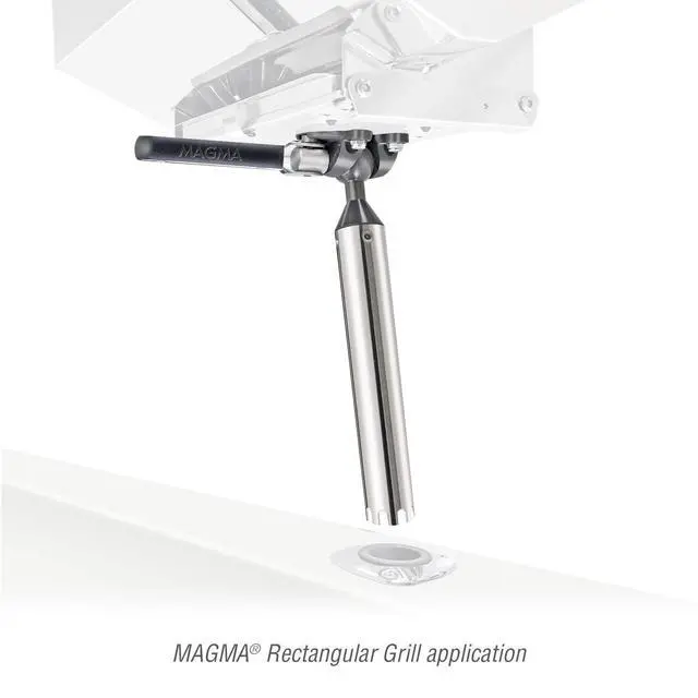 Alt view image 5 of 7 - T10-355 LeveLock Rod Holder Boat Grill Mount, Stainless Steel