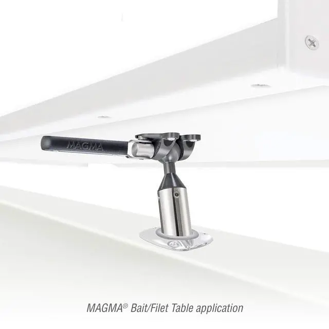 Alt view image 6 of 7 - T10-355 LeveLock Rod Holder Boat Grill Mount, Stainless Steel