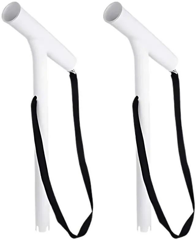 Main image of 53308S-W-2PK Outrigger Rod Holders White Powder Coated (Pair)