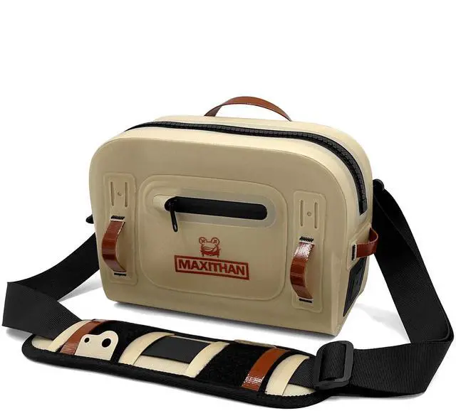 Main image of Lehigh Crossing, Waterproof Fishing Waist Pack, Fly Fishing Fanny Pack, Submersible Lumbar Pack (Baige)