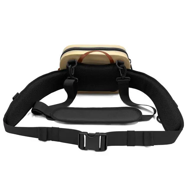 Alt view image 3 of 7 - Lehigh Crossing, Waterproof Fishing Waist Pack, Fly Fishing Fanny Pack, Submersible Lumbar Pack (Baige)
