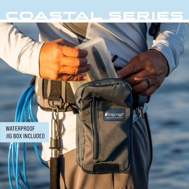 Alt view image 7 of 7 - Pursuit Fishing Wading Belt for Quick Tackle Access, Solid Elements, OS