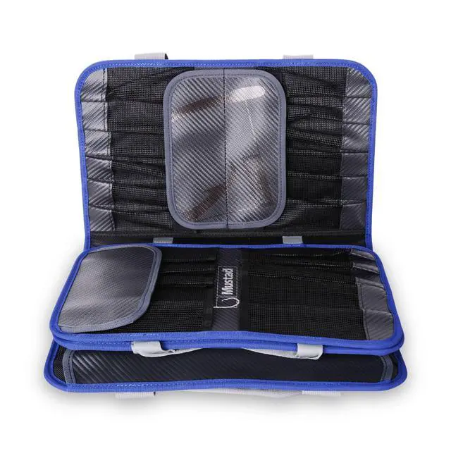 Alt view image 2 of 7 - Jig Bag, Water-Resistant 500-Denier Tarpaulin, Velcro Strap Closure, Practical Outer Mesh Pocket