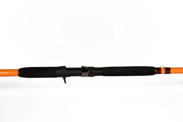 Alt view image 7 of 7 - Tournament Series Casting Rod - 7'6" One-Piece Rod with S-Glass, E-Glass & Carbon Graphite Construction, Super Grip, Glow Tip, Heavy-Duty Stainless-Steel Guides - Ideal for Big Catfishing!