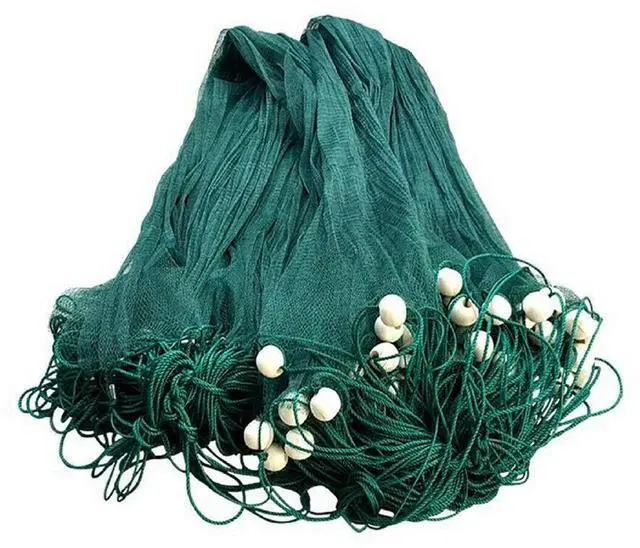 Main image of 6.5 x 33 ft /10 x 65 ft Fishing Drag Net Fish Beach Polyethylene Mesh Float Bait Trap Durable with PVC Foam Float Bobbers Lead Sinkers for Ponds, Creeks, Rivers