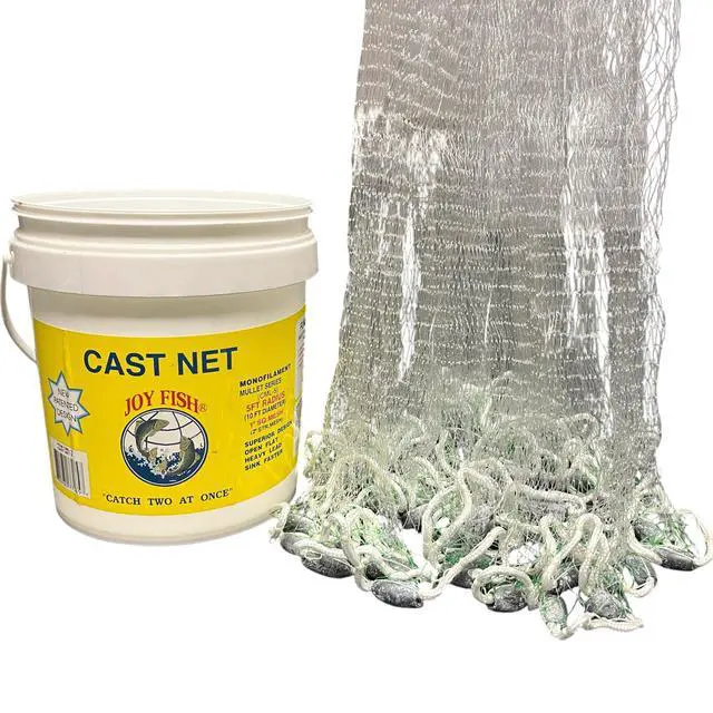 Alt view image 3 of 4 - Mullet Cast Net: 1" Sq. Mesh, 5 ft Radius