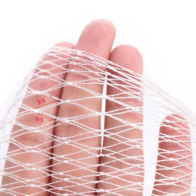 Alt view image 6 of 7 - Fishing Net Cast Nets for Fishing Easy Throw Casting Net Handmade Nylon Cast Net 8Ft/10Ft/11Ft/13Ft Height with Heavy Duty Iron Sinker