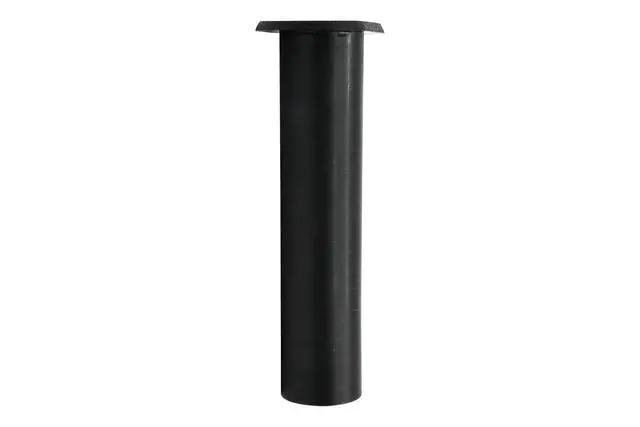 Alt view image 4 of 7 - White/Black Plastic Flush Mount 90° Boat Rod Holder, Vertical Flush Mount Rod Holders for Boats, Plastic Fishing Rod Holders, Jon Boat Rod Holders, Kayak Fishing Rod Holder