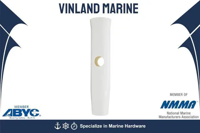 Alt view image 4 of 7 - Flared Fishing Rod Holder Insert Sleeves, Fishing Rod Holder Liner for Aluminum Rod Holder, for T Top Rod Holder, for clamp on Rod Holders for Boat