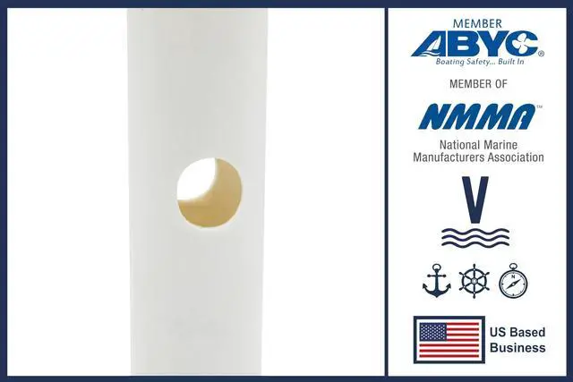Alt view image 5 of 7 - Flared Fishing Rod Holder Insert Sleeves, Fishing Rod Holder Liner for Aluminum Rod Holder, for T Top Rod Holder, for clamp on Rod Holders for Boat