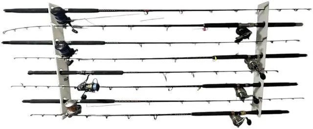Main image of 4 & 8 Rod Horizontal & Vertical Storage Hanging Wall Organizer Rod Pole Holder Rack