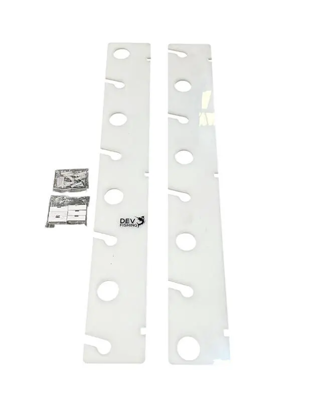 Alt view image 4 of 7 - 4 & 8 Rod Horizontal & Vertical Storage Hanging Wall Organizer Rod Pole Holder Rack