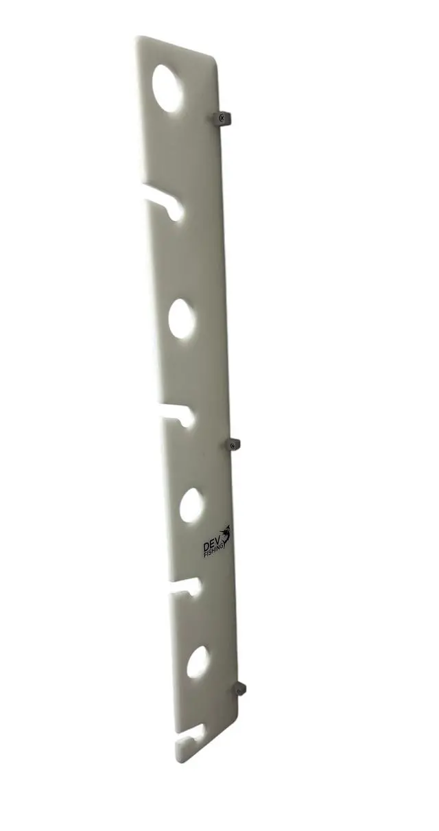 Alt view image 7 of 7 - 4 & 8 Rod Horizontal & Vertical Storage Hanging Wall Organizer Rod Pole Holder Rack