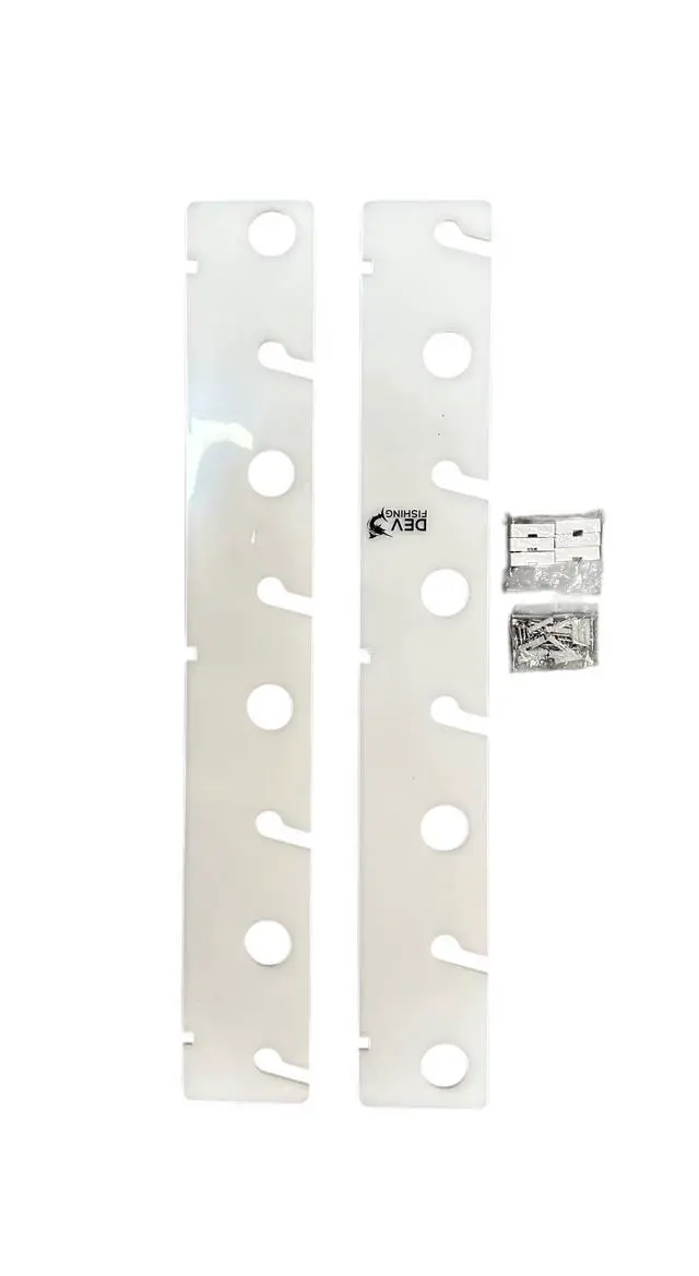 Alt view image 3 of 7 - 4 & 8 Rod Horizontal & Vertical Storage Hanging Wall Organizer Rod Pole Holder Rack