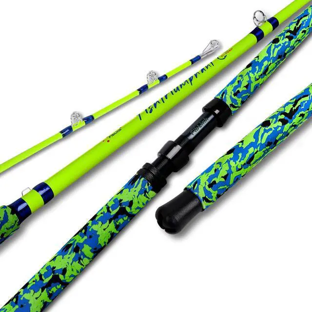 Main image of Catfish Fishing Rods, 1 Piece/2 Piece Catfishing Pole, Medium Heavy Catfish Cat Casting Rod (7'6"/8'6/9'6)