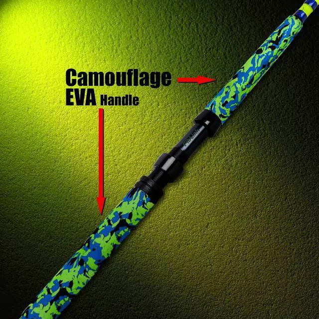 Alt view image 3 of 7 - Catfish Fishing Rods, 1 Piece/2 Piece Catfishing Pole, Medium Heavy Catfish Cat Casting Rod (7'6"/8'6/9'6)