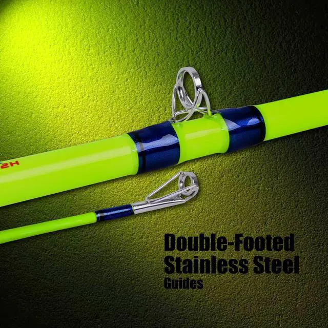 Alt view image 2 of 7 - Catfish Fishing Rods, 1 Piece/2 Piece Catfishing Pole, Medium Heavy Catfish Cat Casting Rod (7'6"/8'6/9'6)