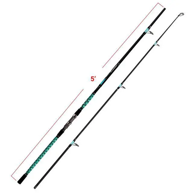 Alt view image 2 of 7 - Surf Fishing Rod Portable Travel Surf Spinning Rod 2 Piece/3 Piece/4 Piece Carbon Fiber Saltwater Fishing Rod 9'/10'/12'/13'/15'