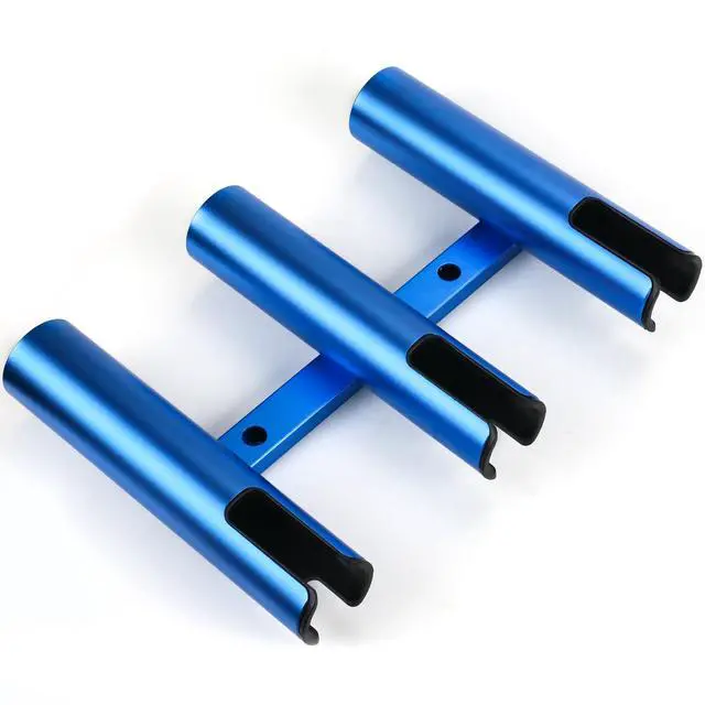 Alt view image 5 of 7 - Aluminum Fishing Boat Rod Holder,3/4 Link Tube Aluminum Rod Rack, Suit Boats & Yacht,Silver