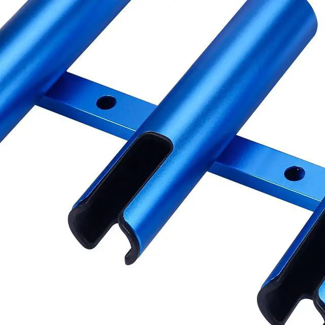 Alt view image 7 of 7 - Aluminum Fishing Boat Rod Holder,3/4 Link Tube Aluminum Rod Rack, Suit Boats & Yacht,Silver