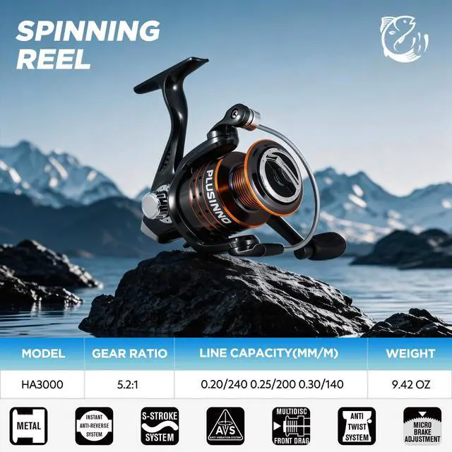 Alt view image 3 of 7 - Fishing Gear - Telescopic Fishing Rod and Reel Combo with Tackle Box, Collapsible Rod and Lures Box, Travel Fish Pole Starter Kit, Fishing Accessories Tackle Lure Kit Gifts for Men Bass Trout