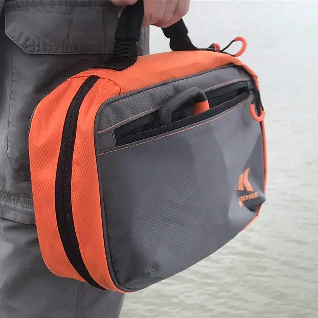 Alt view image 3 of 7 - Signature Lure Bag Utility Binder Tackle Bag - Fishing Gear, Self-Healing Zippers & Padded Handle Design