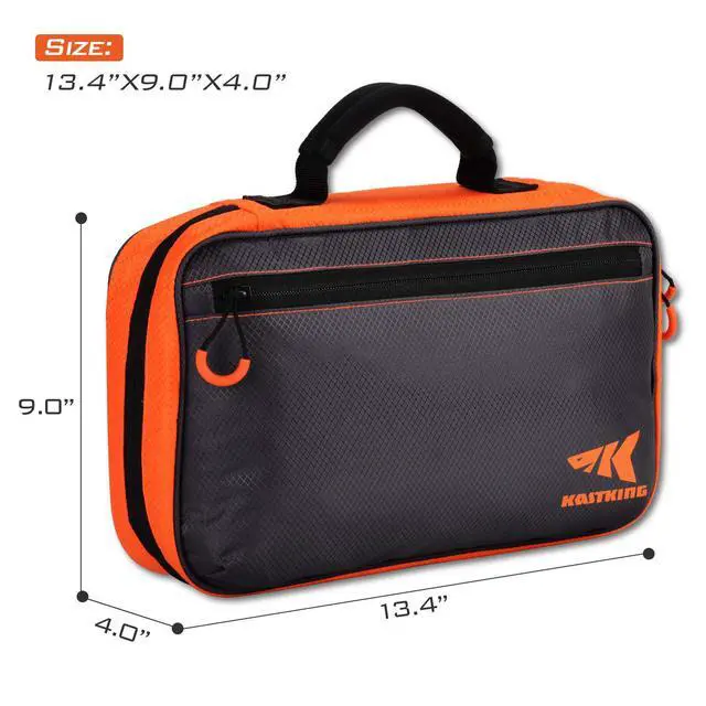 Alt view image 6 of 7 - Signature Lure Bag Utility Binder Tackle Bag - Fishing Gear, Self-Healing Zippers & Padded Handle Design