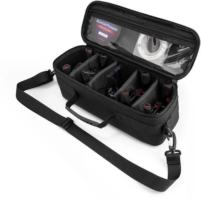 Main image of Fishing Reel Case Medium & Large, Customize Storage, Shockproof Internal Divider Design, Rigid Structural Loadmaster System, Tough and Water-resistant, Keep Reels Protective, Two Size Options