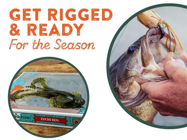 Alt view image 5 of 7 - Mystery Tackle Box Texas Bass Elite Fishing Kit 7-9 Freshwater Baits for Largemouth, Smallmouth & More Includes Exclusive Texas Decal