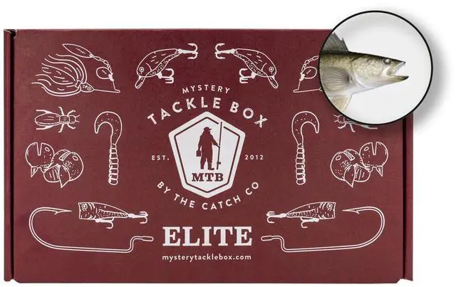 Main image of Mystery Tackle Box Elite Walleye Fishing Kit | Walleye Fishing | Freshwater Fishing | Jigs | Fishing Lures
