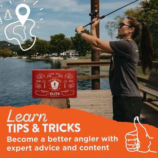Alt view image 4 of 5 - Mystery Tackle Box Elite Walleye Fishing Kit | Walleye Fishing | Freshwater Fishing | Jigs | Fishing Lures