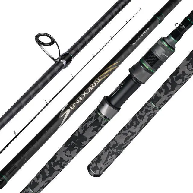 Main image of SINDOREI Heavy Fishing Rod, 2-Piece Heavy Casting & Spinning Rod | Big Game Rod Suitable for Swimbaits Jigs Catfish Musky Striper, Freshwater & Inshore Saltwater