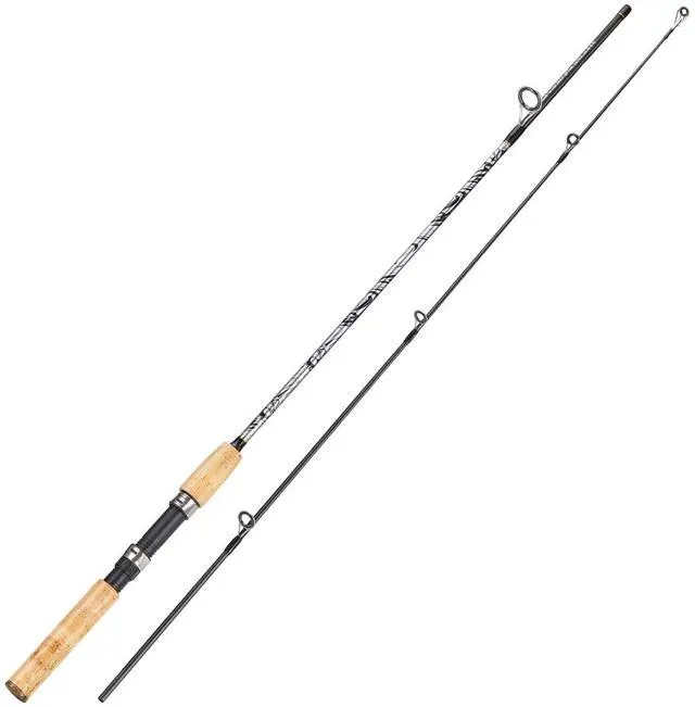 Main image of Spinning & Casting Rods, Strong Carbon&Glass Composite Fishing Rod with Stainless Steel Line Guides for Bass, Trout, Panfish, Catfish
