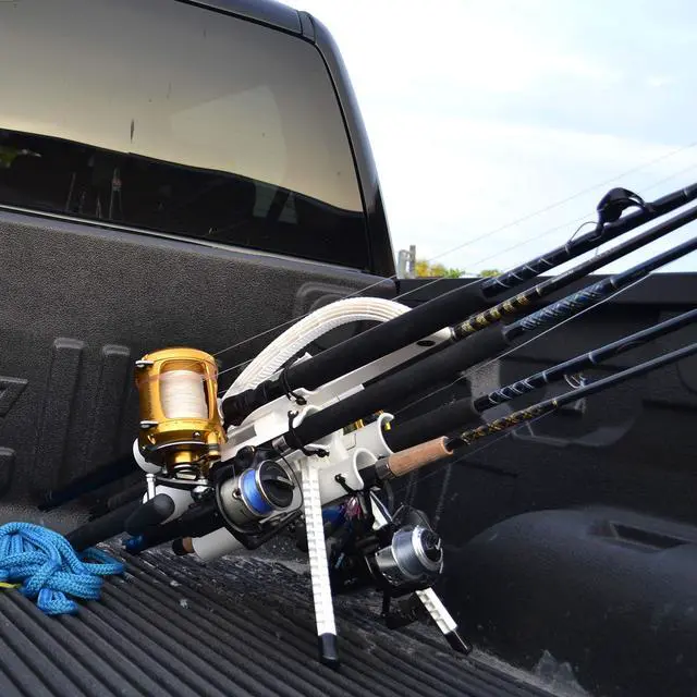 Alt view image 3 of 7 - Fishing Rod Carrier | Pro 5 Portable Rod Rack