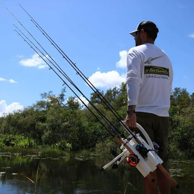 Alt view image 4 of 7 - Fishing Rod Carrier | Pro 5 Portable Rod Rack