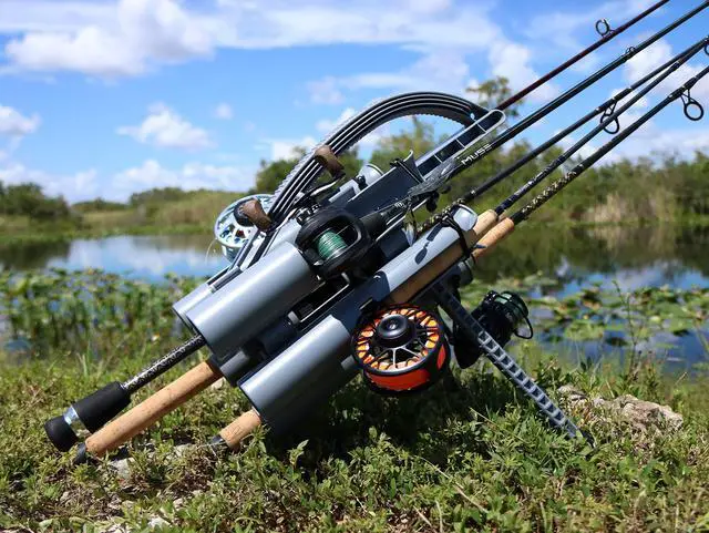 Alt view image 4 of 7 - Fishing Rod Carrier | Pro 5 Portable Rod Rack