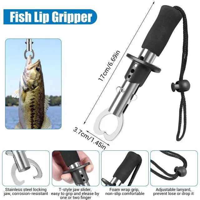 Alt view image 5 of 7 - 3 Layers Fishing Tackle Box, 213Pcs Fishing Lures Kit with Small Fishing Tool Kit Containing Weights Scale, Lip Clip, Hook Remover, Fishing Accessories, Fishing Gear for Beginners Kids, Men, Adults