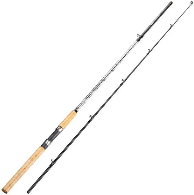 Main image of Spinning & Casting Rods, Strong Carbon&Glass Composite Fishing Rod with Stainless Steel Line Guides for Bass, Trout, Panfish, Catfish