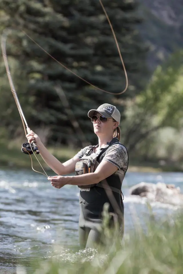Alt view image 3 of 7 - Fall River Fishing Chest Pack, Fits Up to 2 Tackle/Fly Boxes, 152 Cu in / 2.5 L
