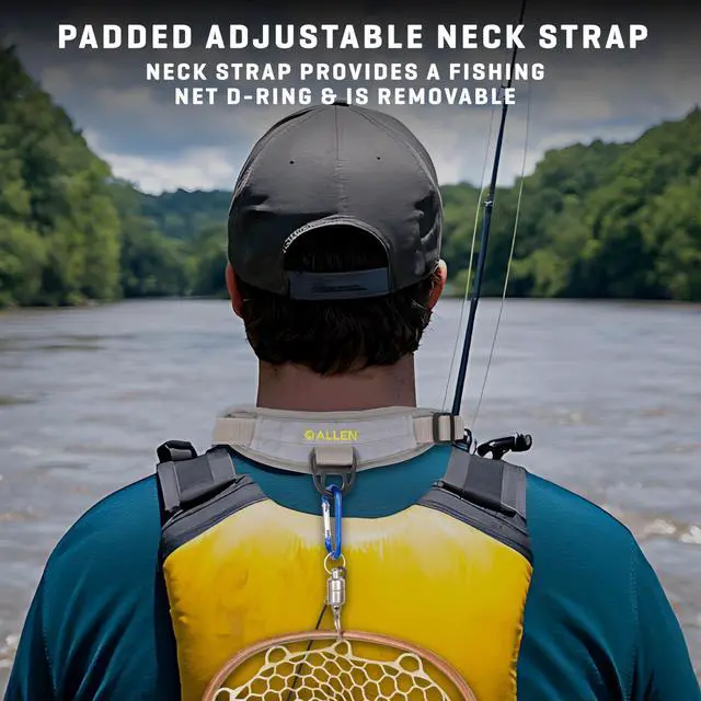 Alt view image 5 of 7 - Fall River Fishing Chest Pack, Fits Up to 2 Tackle/Fly Boxes, 152 Cu in / 2.5 L