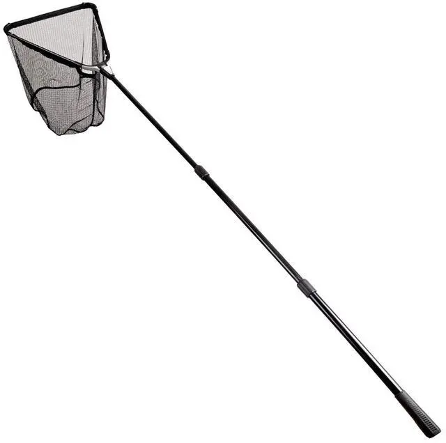 Main image of Folding Aluminum Fishing Landing Net Fish Net with Extending Telescoping Pole Handle