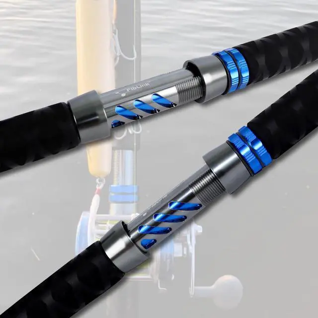 Alt view image 4 of 7 - Catfish Fishing Rod 1 Piece/2 Piece Catfishing Fishing Pole Portable Travel Heavy Cat Catfish Casting Rod (6'/6'6"/7'/8'/9')