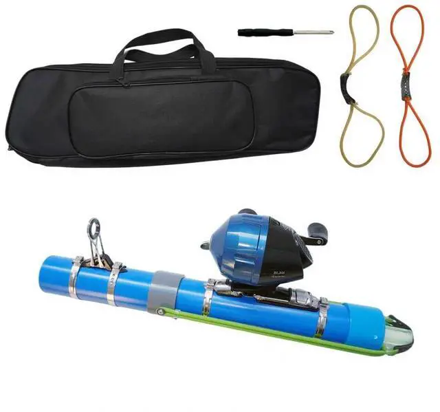Main image of Portable Fishing Catapult Rod, Durable & Lightweight Telescopic Lure & Bait Launcher for Saltwater & Freshwater, High Elasticity Casting Tool, Professional New Model Travel Fishing Gear